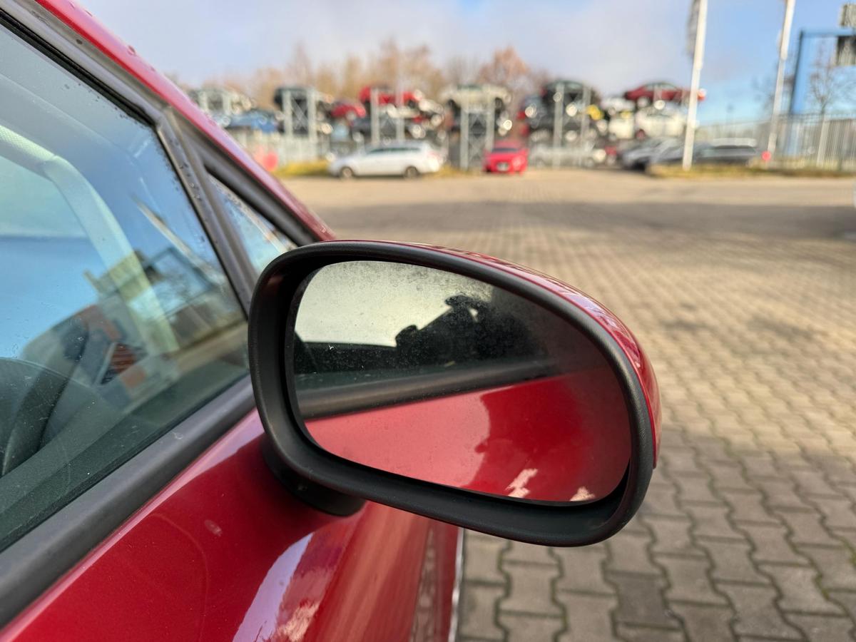 Seat Leon 1P original Au&szlig;enspiegel rechts LS3X Rojo Rubi Vorfacelift BJ06